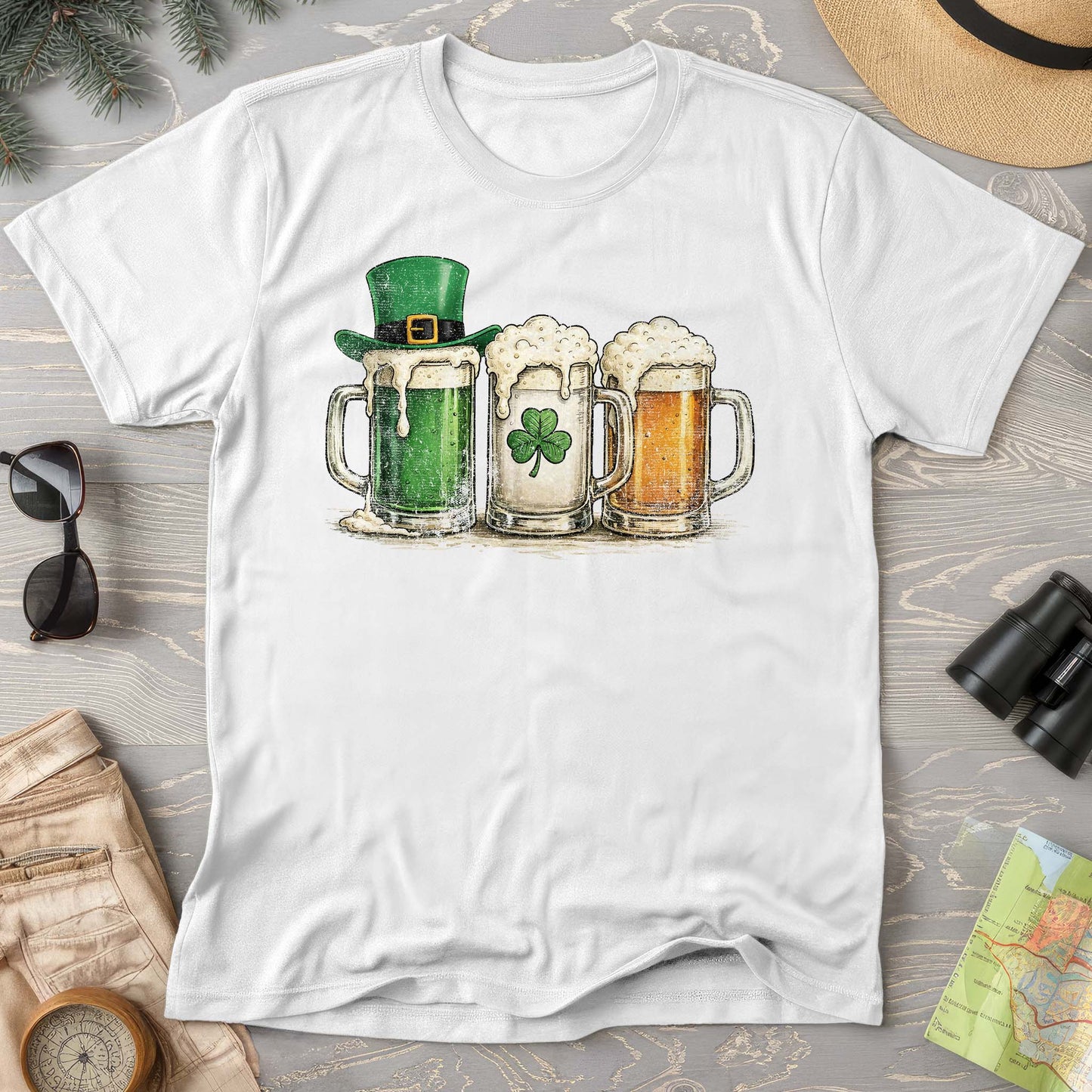 Irish Flag Mugs Comfort Colors T-shirt