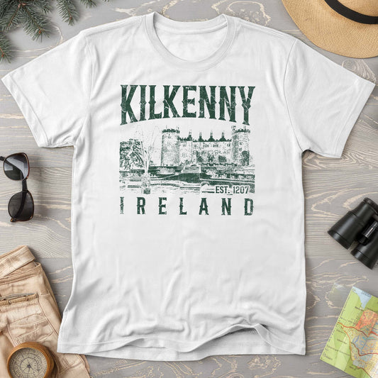 Kilkenny Ireland Vintage Print T-Shirt