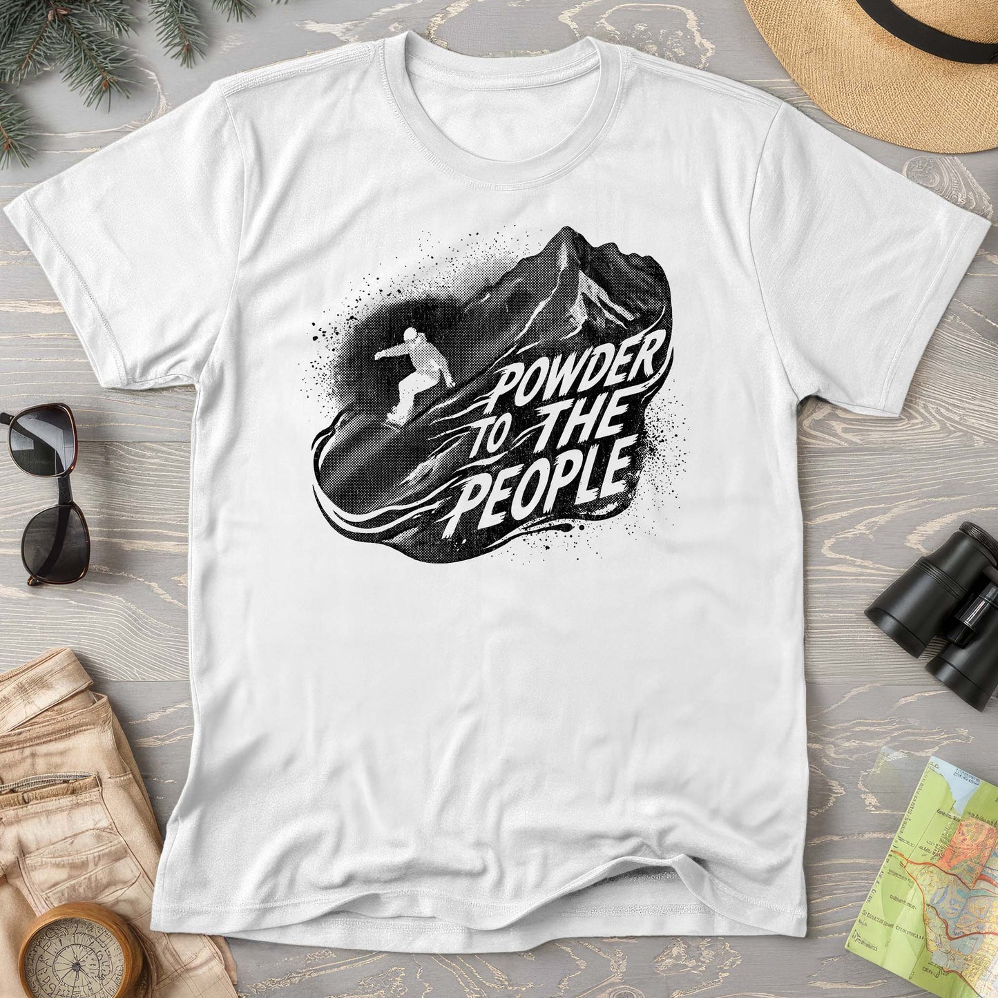 Powder to the People Boarding T-shirt