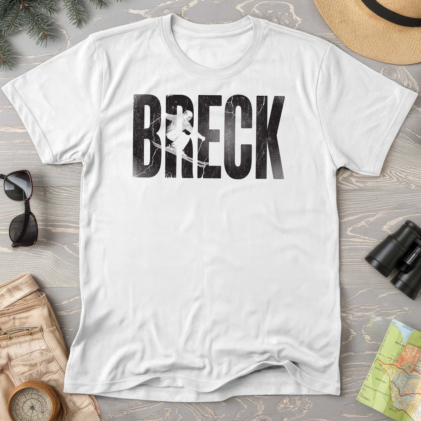 BRECK Skier T-Shirt