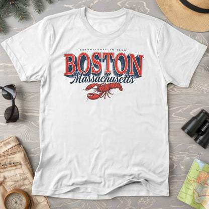 Boston Retro Lobster T-Shirt
