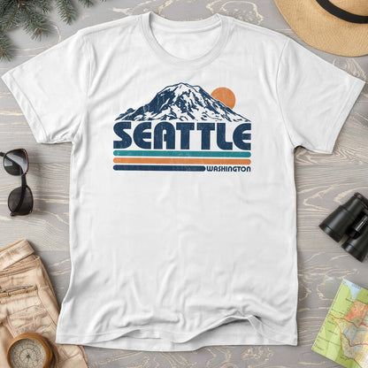 Seattle Retro Stripe T-Shirt