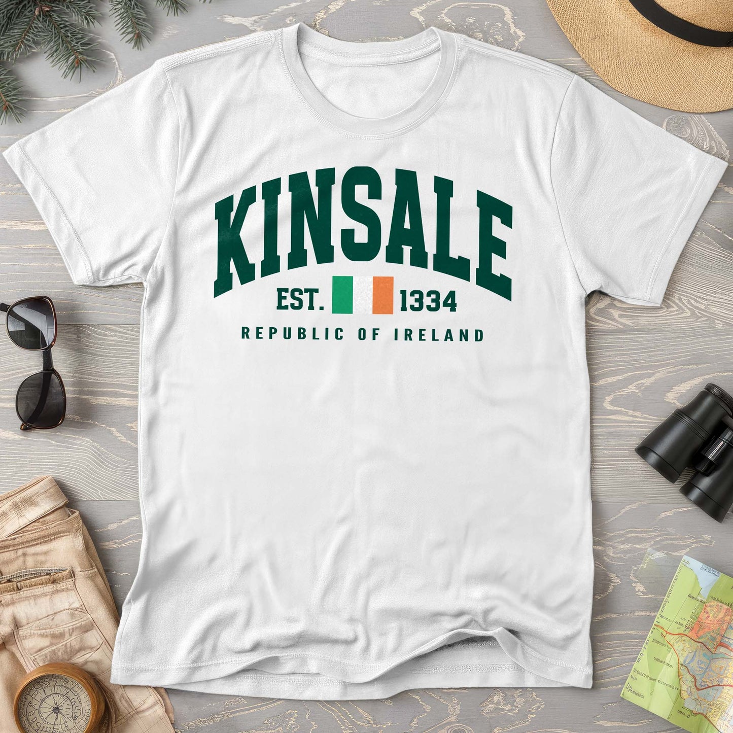 Kinsale Varsity Flag T-Shirt