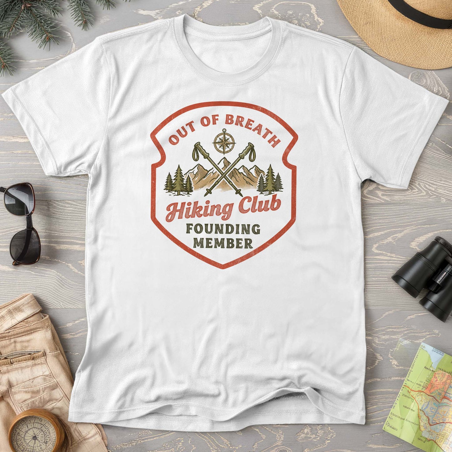 Out of Breath Hiking Club T-Shirt
