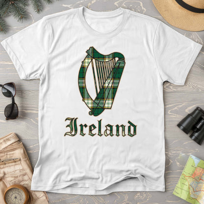 Ireland Tartan Harp T-Shirt