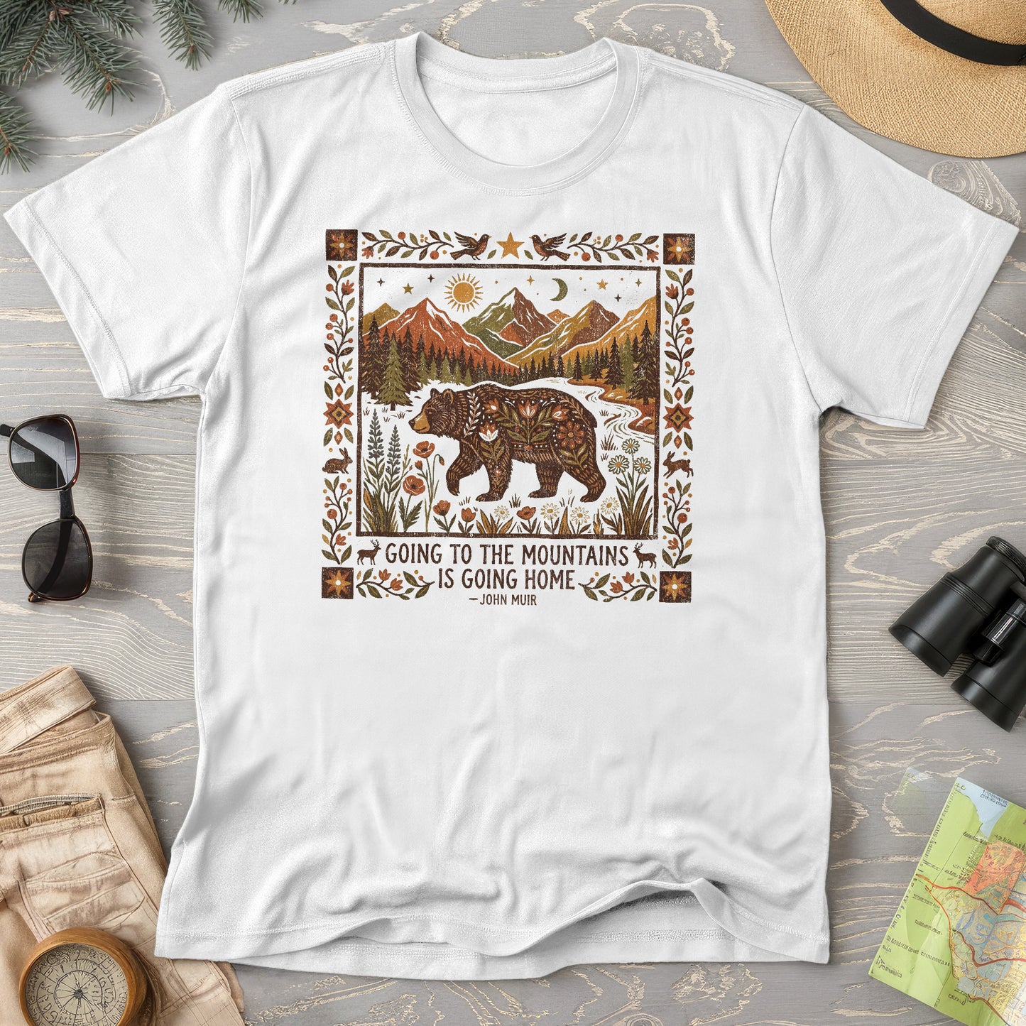 Going Home John Muir T-Shirt