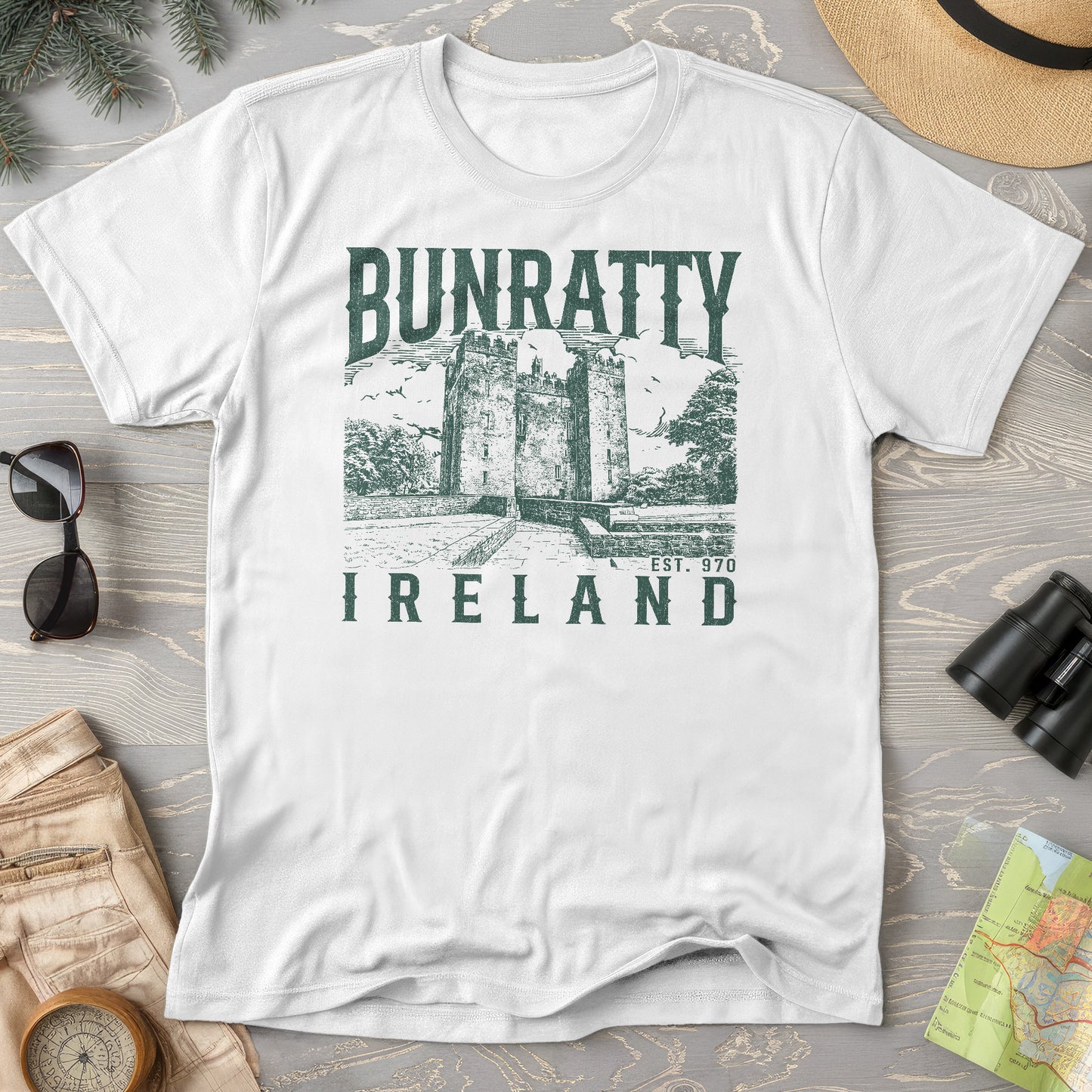 Bunratty Ireland Sketch T-Shirt