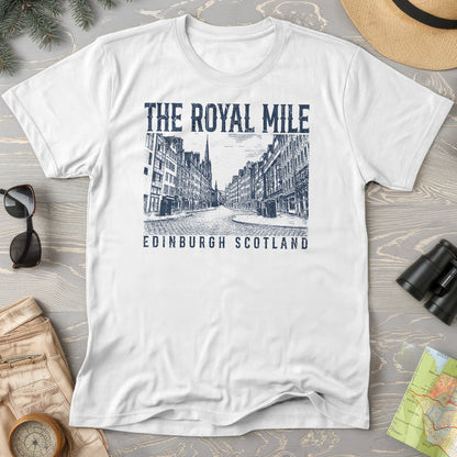 Royal Mile Scotland Sketch T-Shirt
