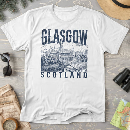 Glasgow Scotland Sketch T-Shirt