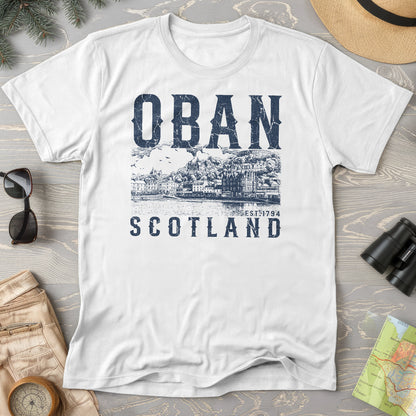 Oban Scotland Sketch T-Shirt
