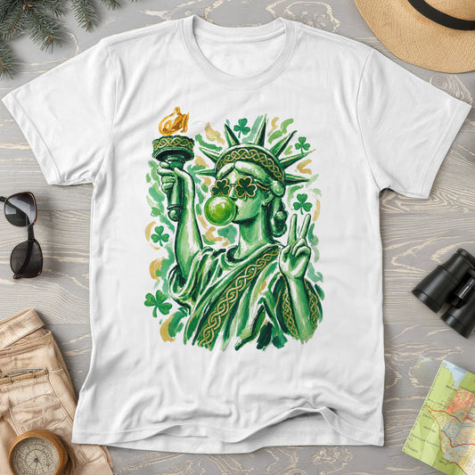 Irish Lady Liberty T-Shirt