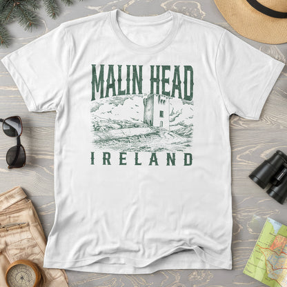 Malin Head Ireland Sketch T-Shirt