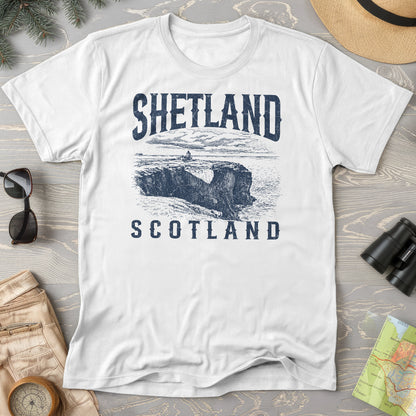 Shetland Scotland Sketch T-Shirt