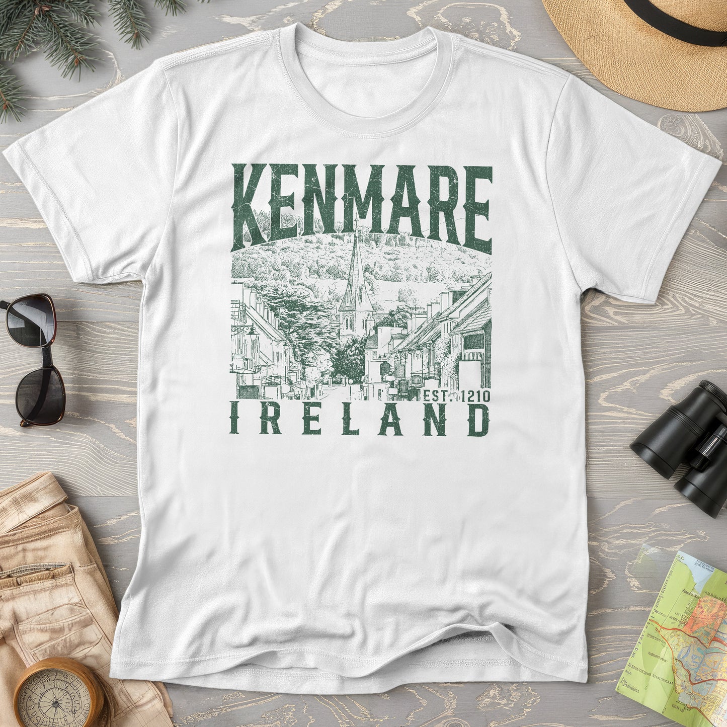 Kenmare Ireland Sketch T-Shirt