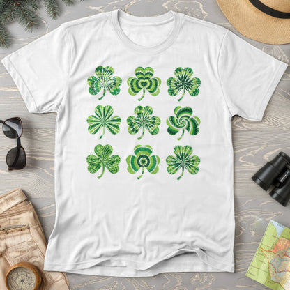 Tie-Dye Shamrocks T-Shirt