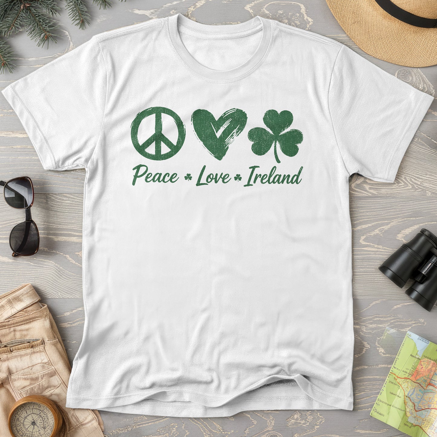 Peace Love Ireland T-Shirt