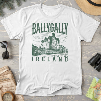 Ballygally Ireland Sketch T-Shirt