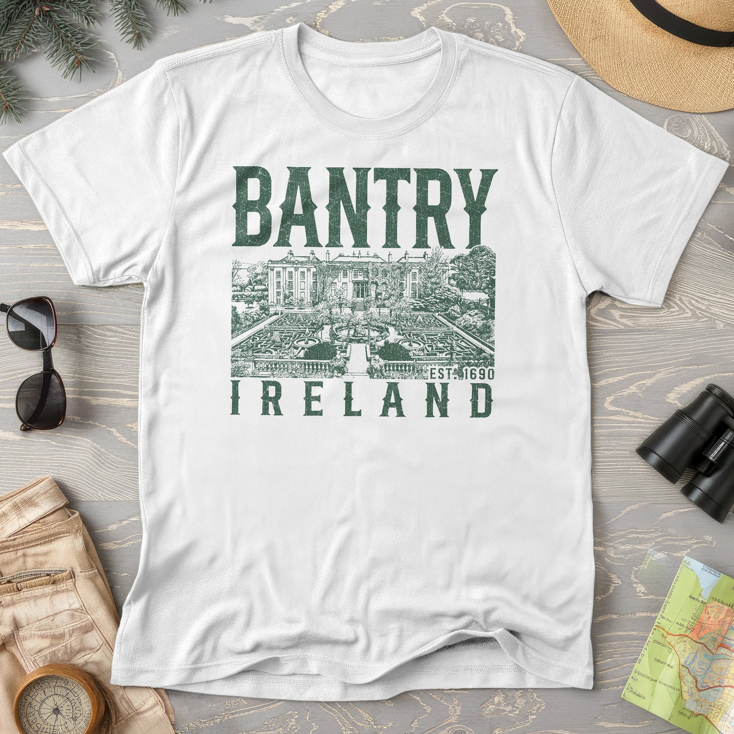Bantry Ireland Sketch T-Shirt