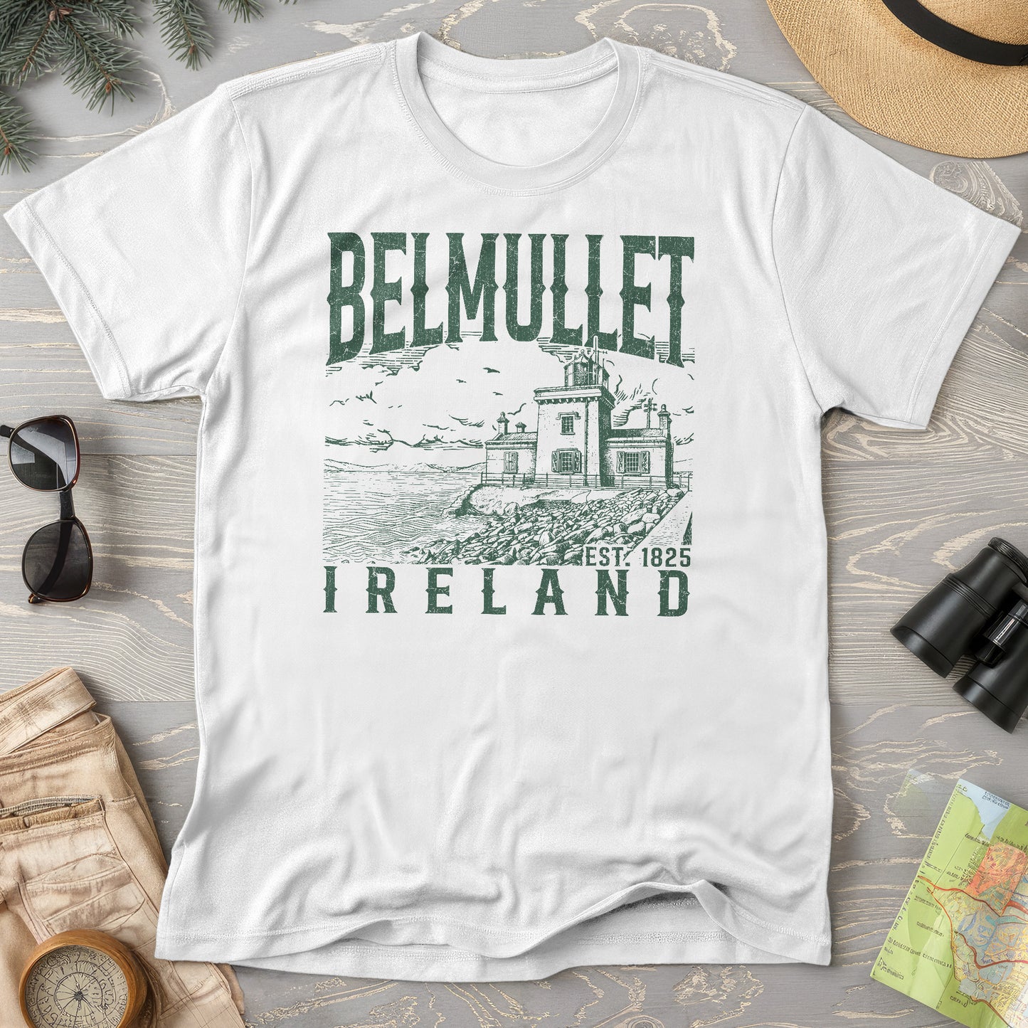 Belmullet Ireland Sketch T-Shirt