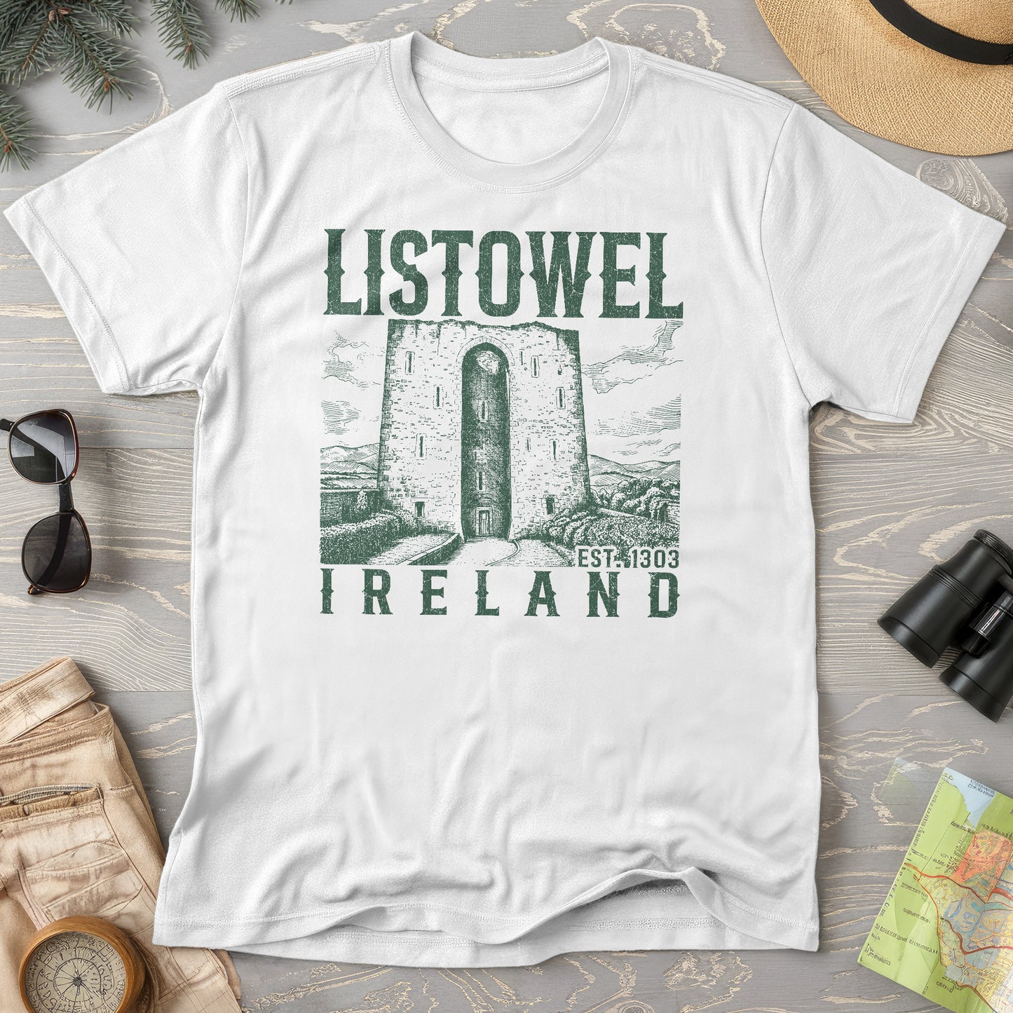 Listowel Ireland Sketch T-Shirt