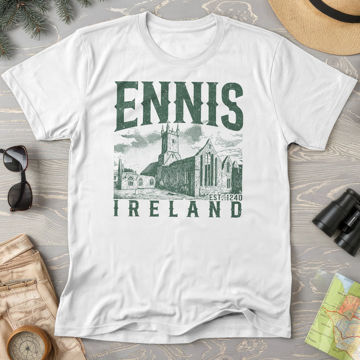 Ennis Ireland Sketch T-Shirt