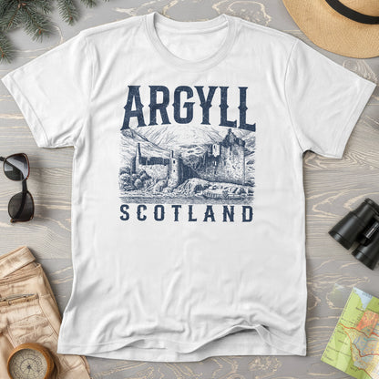 Argyll Scotland Sketch T-Shirt