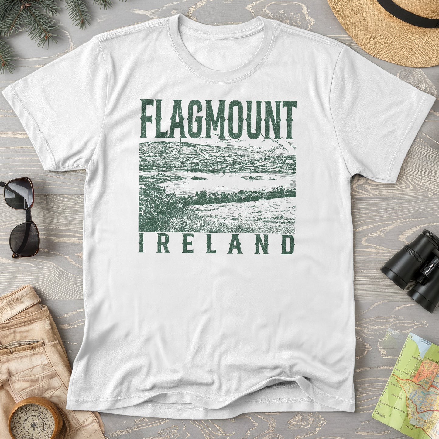 Flagmount Ireland Sketch T-Shirt