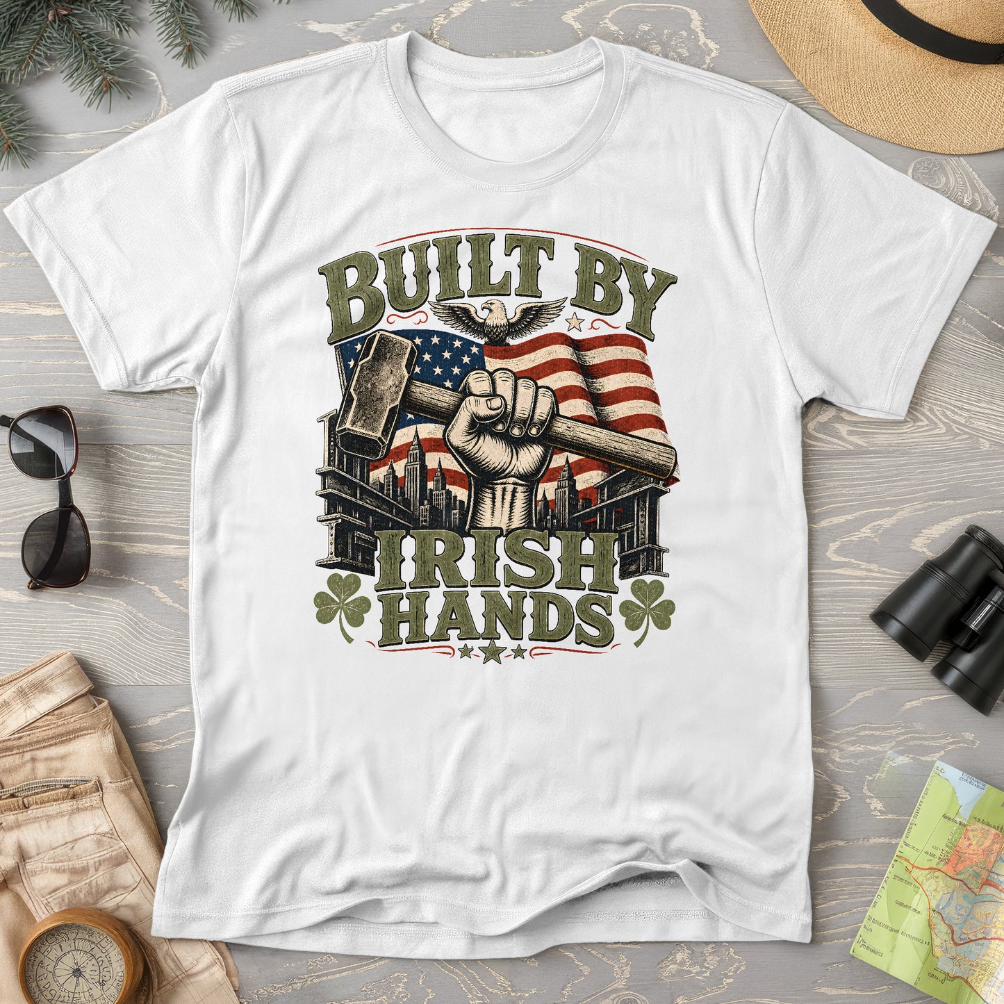 Bulit By Irish Hands T-Shirt