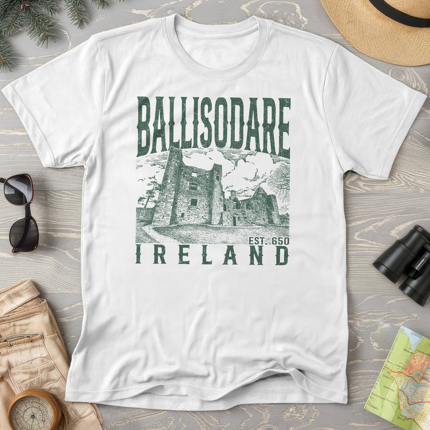 Ballisodare Ireland Sketch T-Shirt