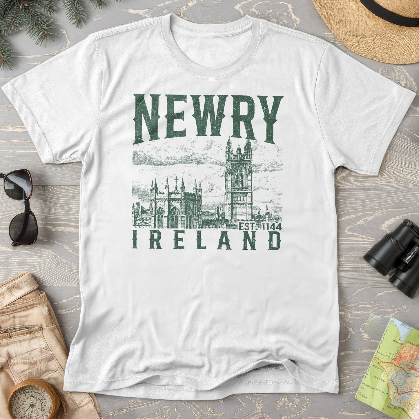 Newry Ireland Sketch T-Shirt