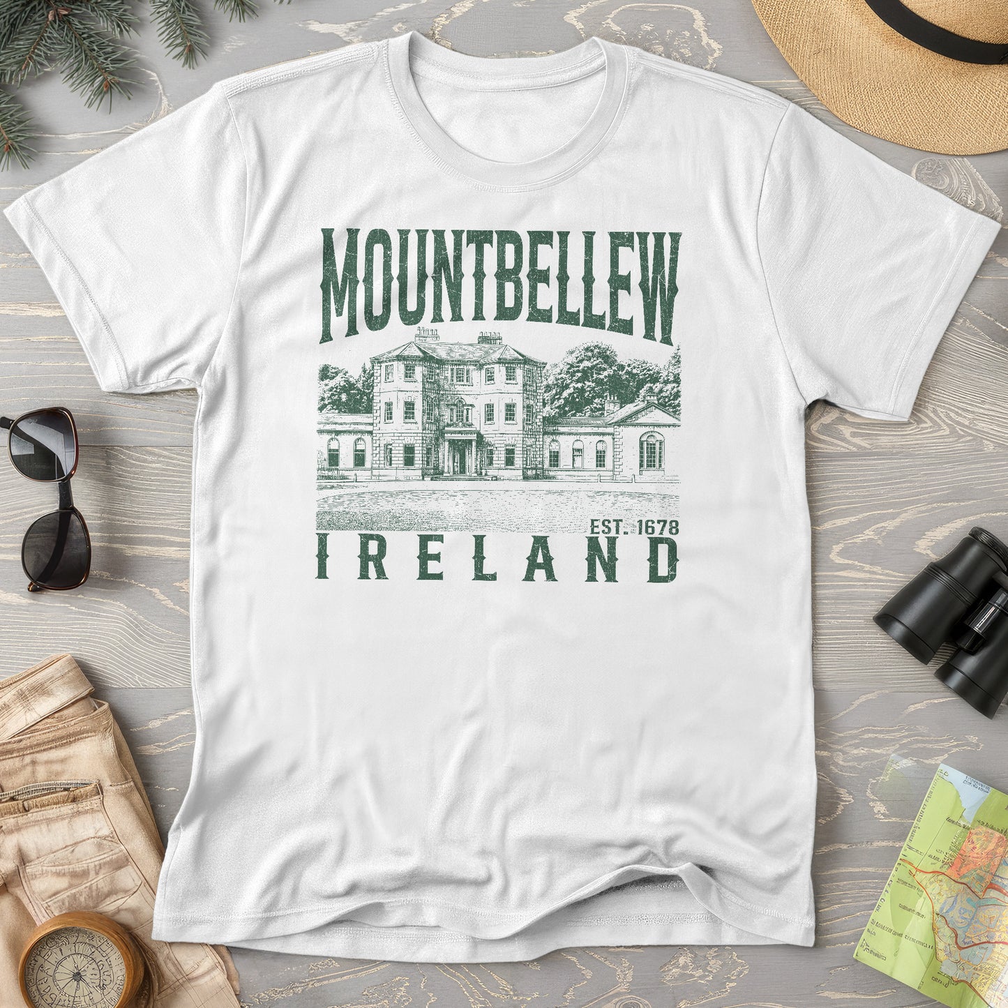 Mountbellew Ireland Sketch T-Shirt