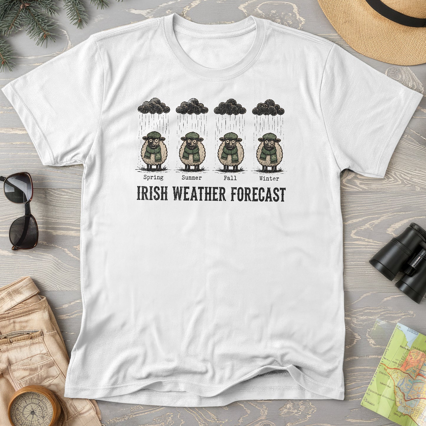 Irish Weather Forecast T-Shirt