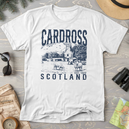 Cardross Scotland Sketch T-Shirt