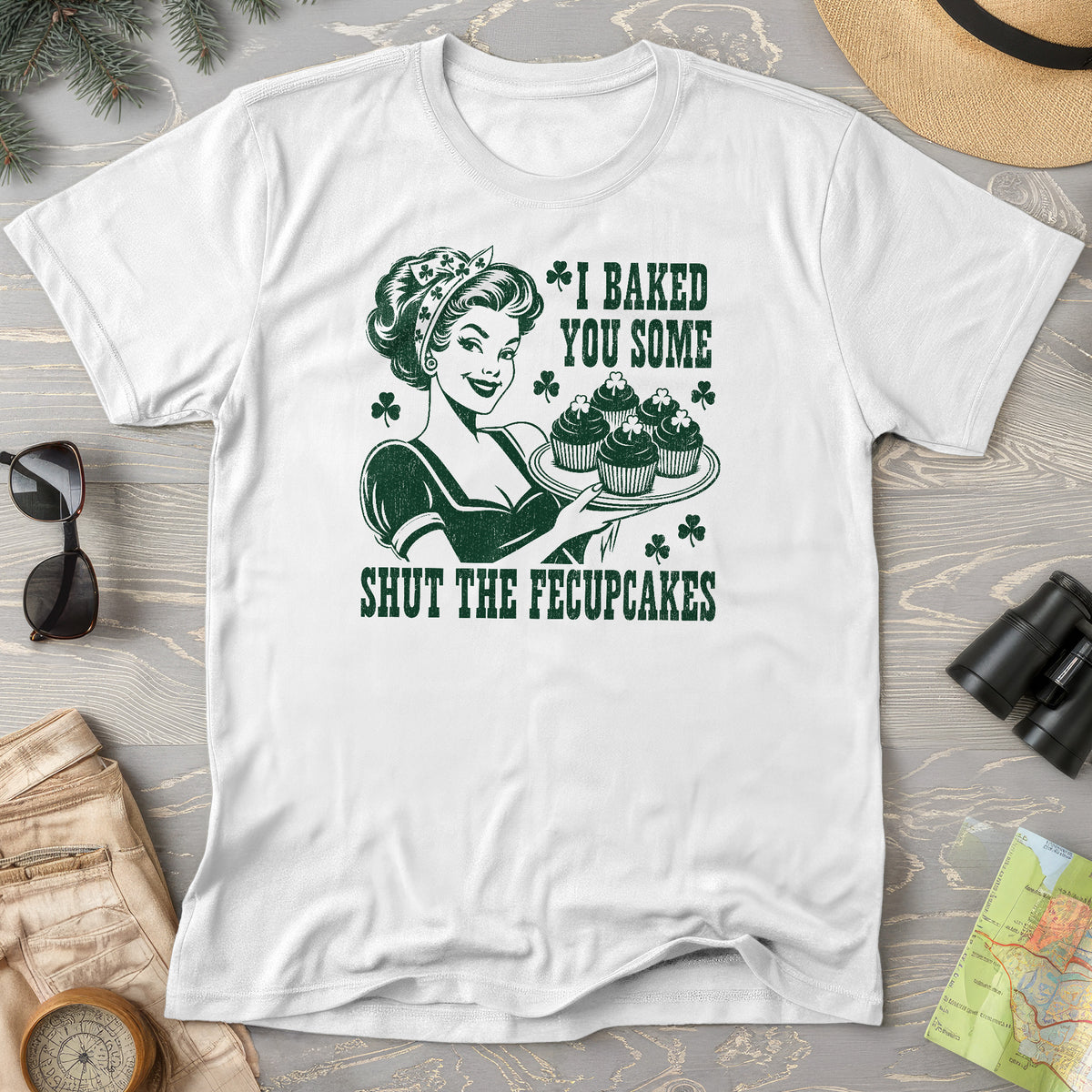 Shut The Fecupcakes T-Shirt