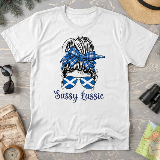 Scottish Sassy Lassy T-shirt