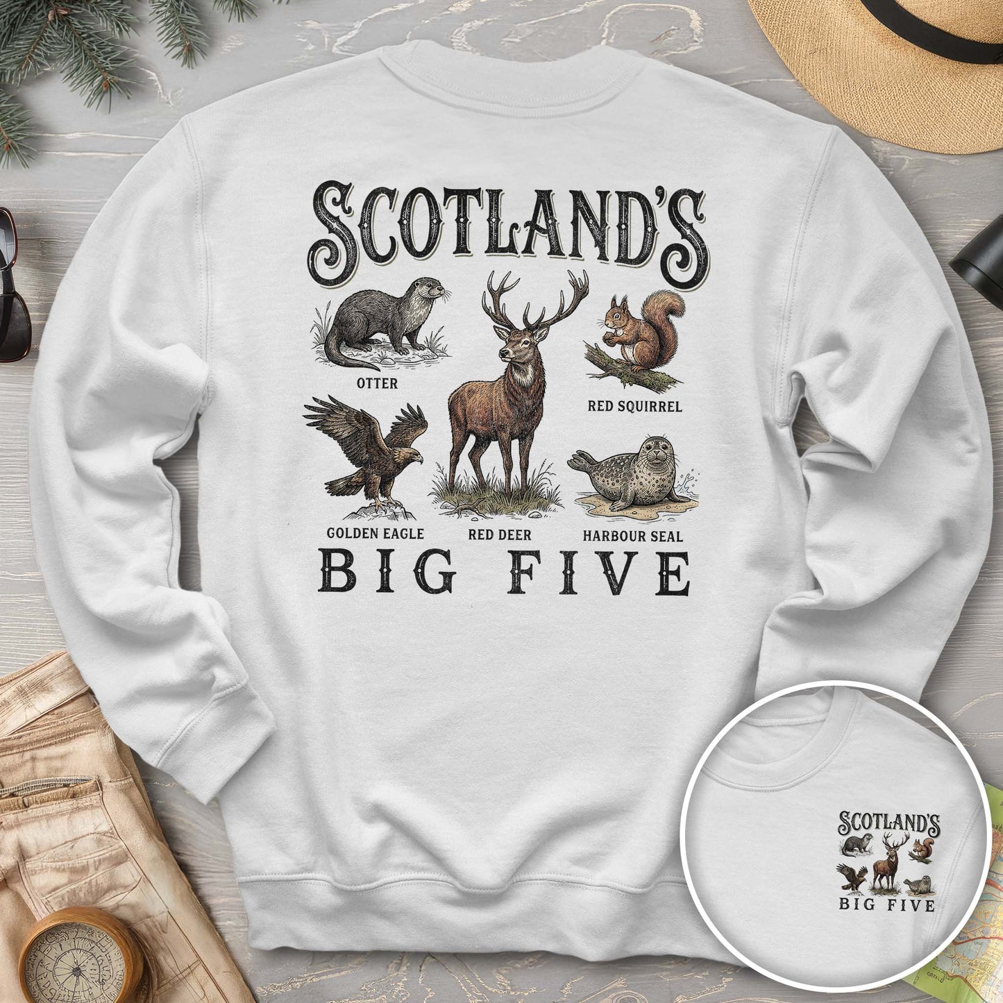 Scotland's Big Five Sweatshirt