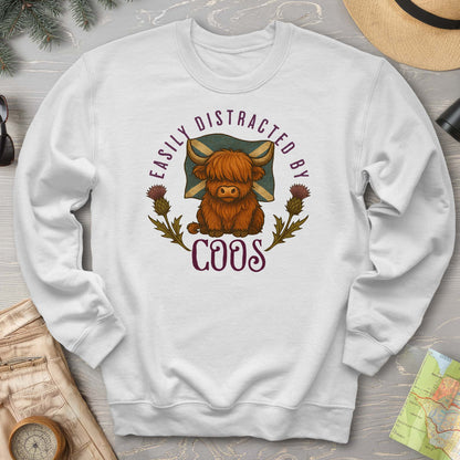 Easily Distracted By Coos Sweatshirt