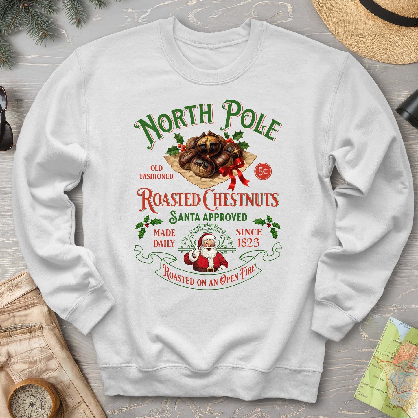 North Pole Roasted Chestnuts Sweatshirt