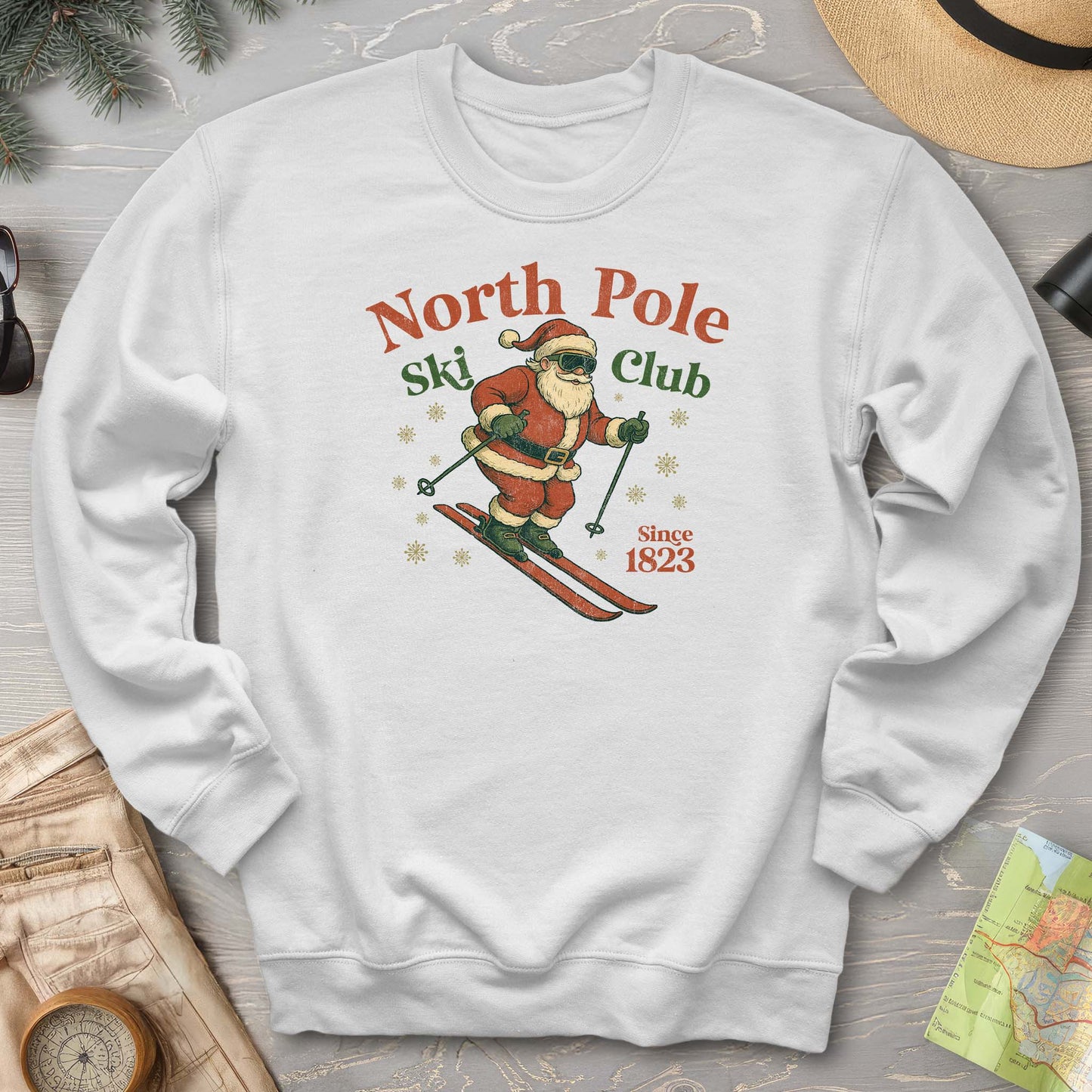 North Pole Ski Club Sweatshirt