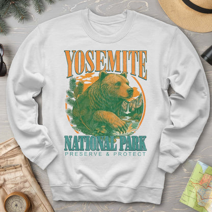 Yosemite Vintage Varsity Bear Sweatshirt