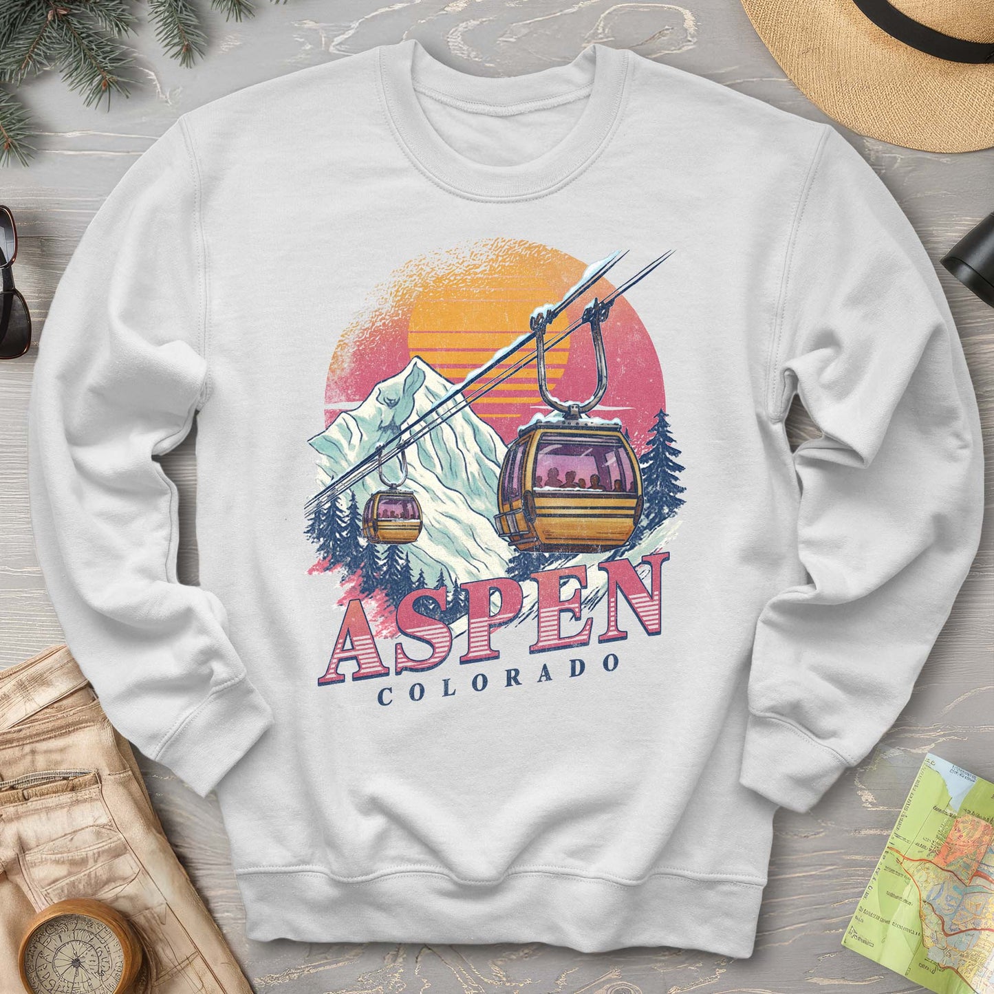 Aspen Retro Blast Sweatshirt