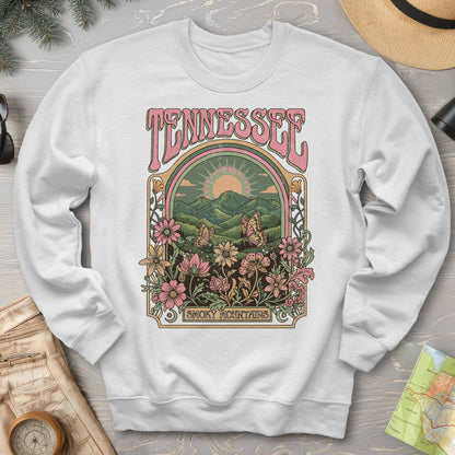 Tennessee Smoky Mountains Butterfly Sweatshirt