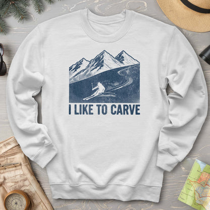 I Like To Carve Sweatshirt