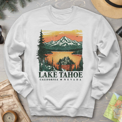 Lake Tahoe Emerald Bay Sunset Sweatshirt