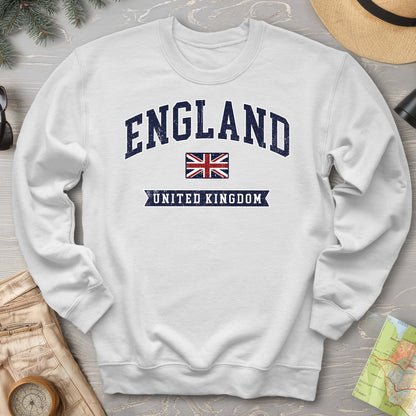England Varsity Flag Sweatshirt