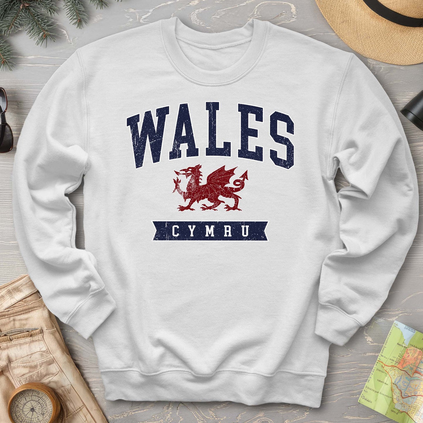 Wales Varsity Dragon Sweatshirt