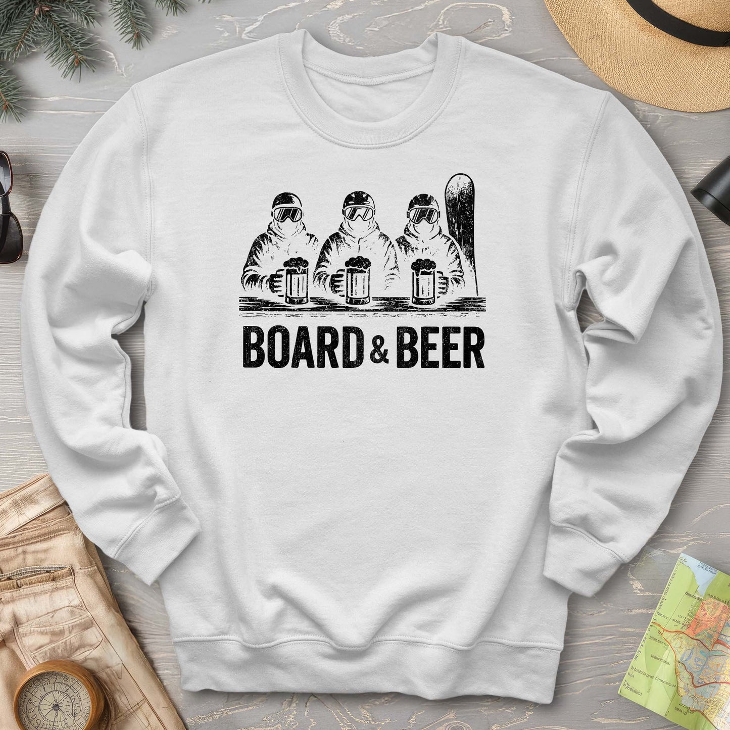 Board and Beer Sweatshirt