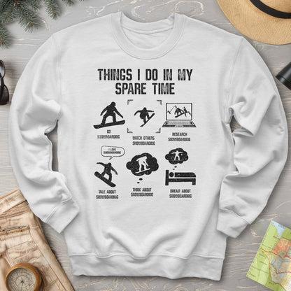 Spare Time Snowboard Sweatshirt