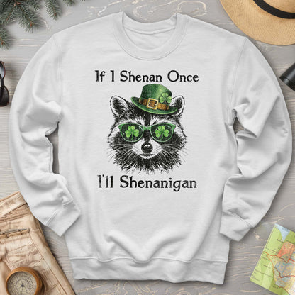 Shenanigans Raccoon Sweatshirt