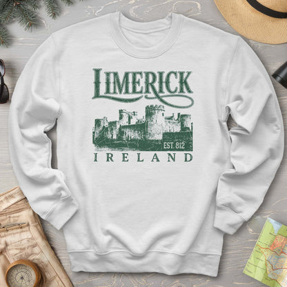 Limerick Ireland Vintage Print Sweatshirt